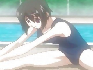 Bigboobs hentai gets assfucked in the swimming pool
