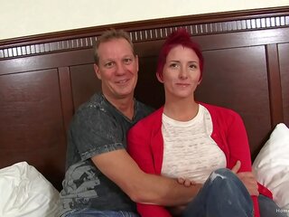 Sex film crazed amateur couple are ready to fuck