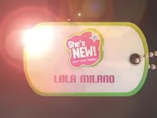 Shesnew magrinha morena lola milano solo dildo masturbação