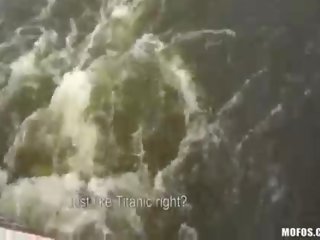 Big boobs amateur paid for public x rated clip