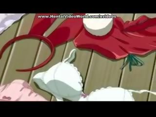 Blow job from hentai bunny sweetheart