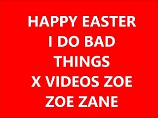 X filmas zoe happy easter vebkāmera 2017