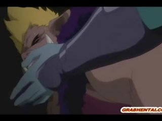 Robie hentai bigboobed groupfucked de ghetou monsters animat