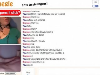 Big tit damsel teases on omegle